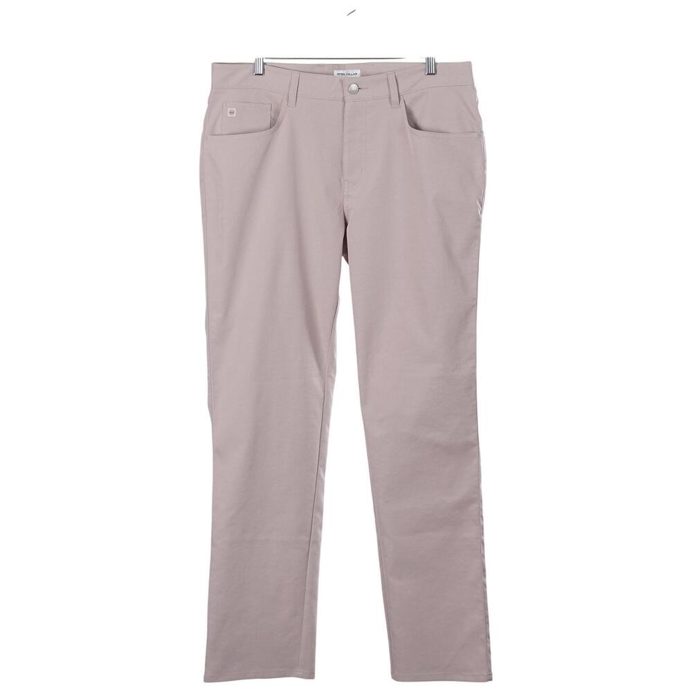 Peter Millar eb66 Performance Five-Pocket Pant 34x30 Khaki Beige Chino Golf